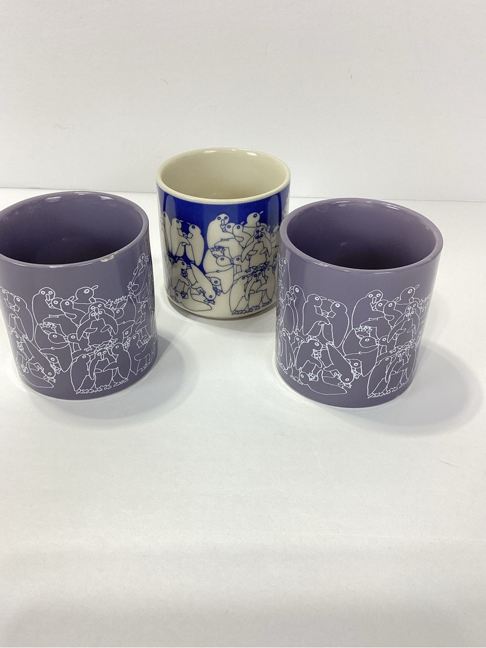 Vintage Taylor & NG San Francisco Naughty Penguin Coffee Mug Lot of 3 Animates - Picture 3 of 12